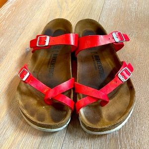 Coral Birkenstock Mayari Sandal